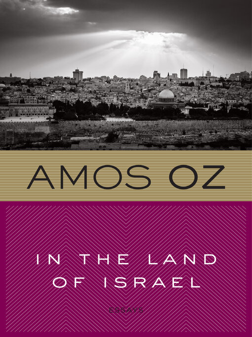 Cover of In the Land of Israel